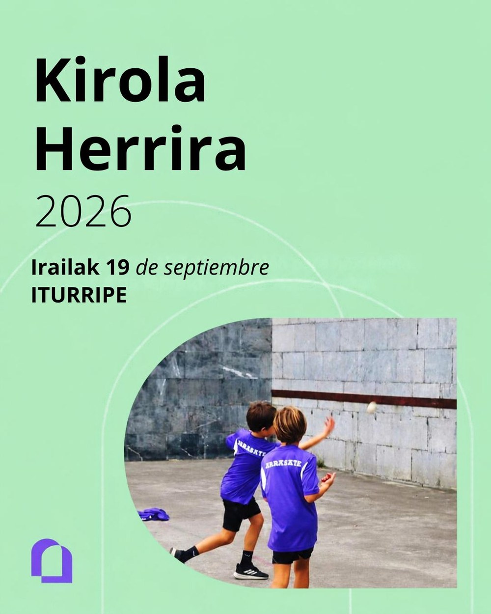 Arrasateko Udalak ‘Kirola Herrira Eguna 2026’ aurkeztu du, kirol klubak balioan jartzeko eta gaur egungo Iturriperi agur esateko, kirol gune berri bati bide emateko