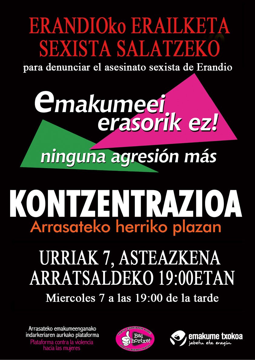 Gaur, konzentrazioa plazan