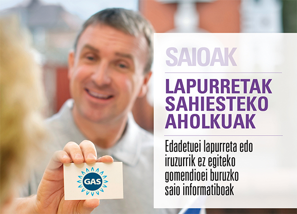 Edadetuen aurkako lapurretak eta iruzurrak saihesteko informazio kanpaina jarri du abian Udalak