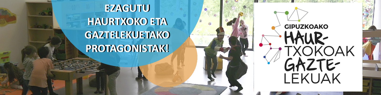 Gipuzkoako ludotekak eta gaztetxokoak