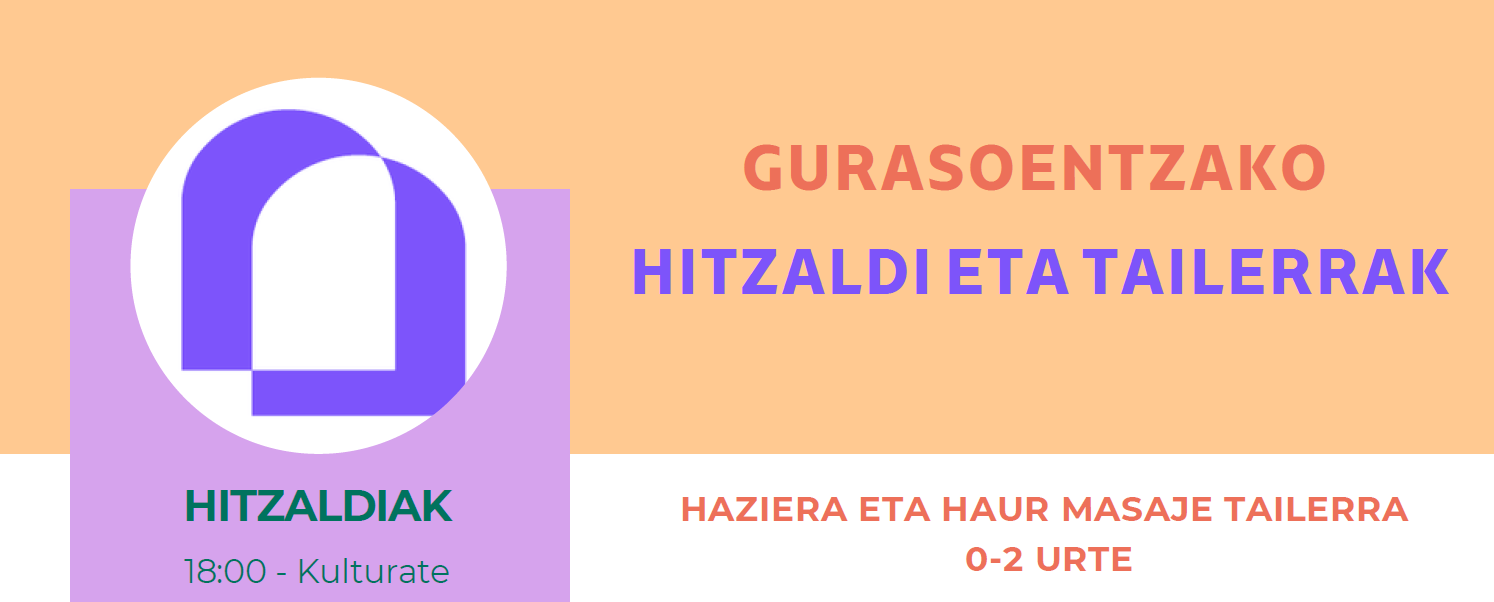 Gurasoentzako hitzaldi eta tailerrak antolatu ditu Arrasateko Udalak