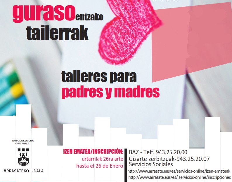 Gurasoentzako tailerrak