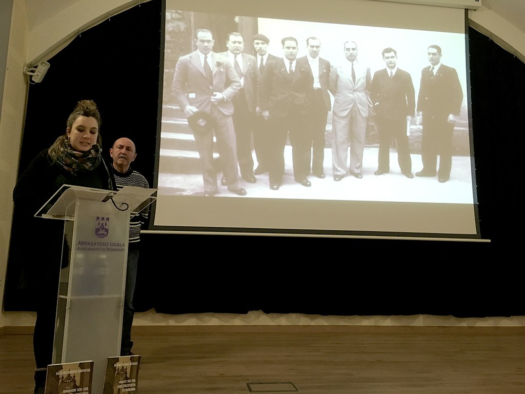 "Memoria partekatu baterantz 1936-1956" liburuaren aurkezpena