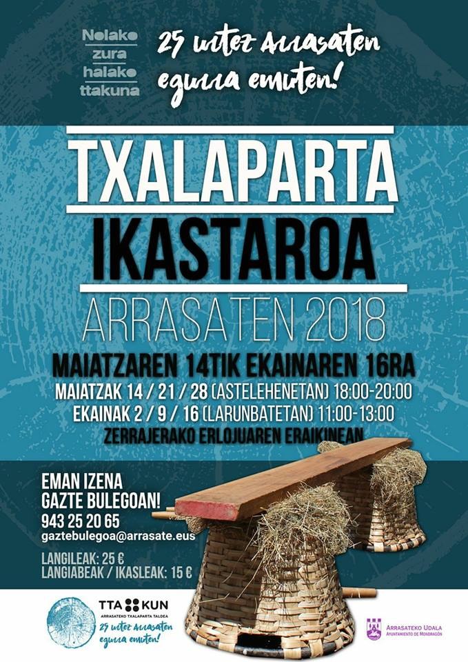 Txalaparta ikastaroa