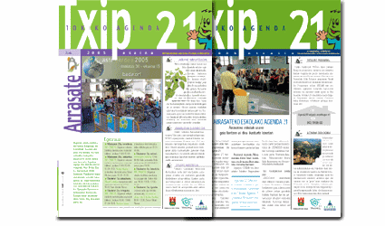 "Txip  21" aldizkariaren bigarren alea kalean da