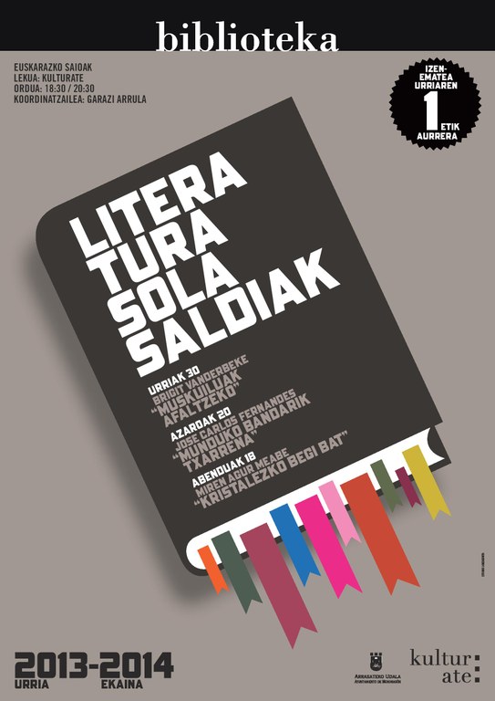 Literatura solasaldiak 2013