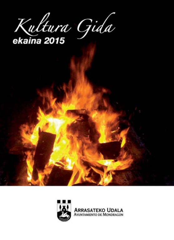 2015 Ekaineko Kultura Gida azala