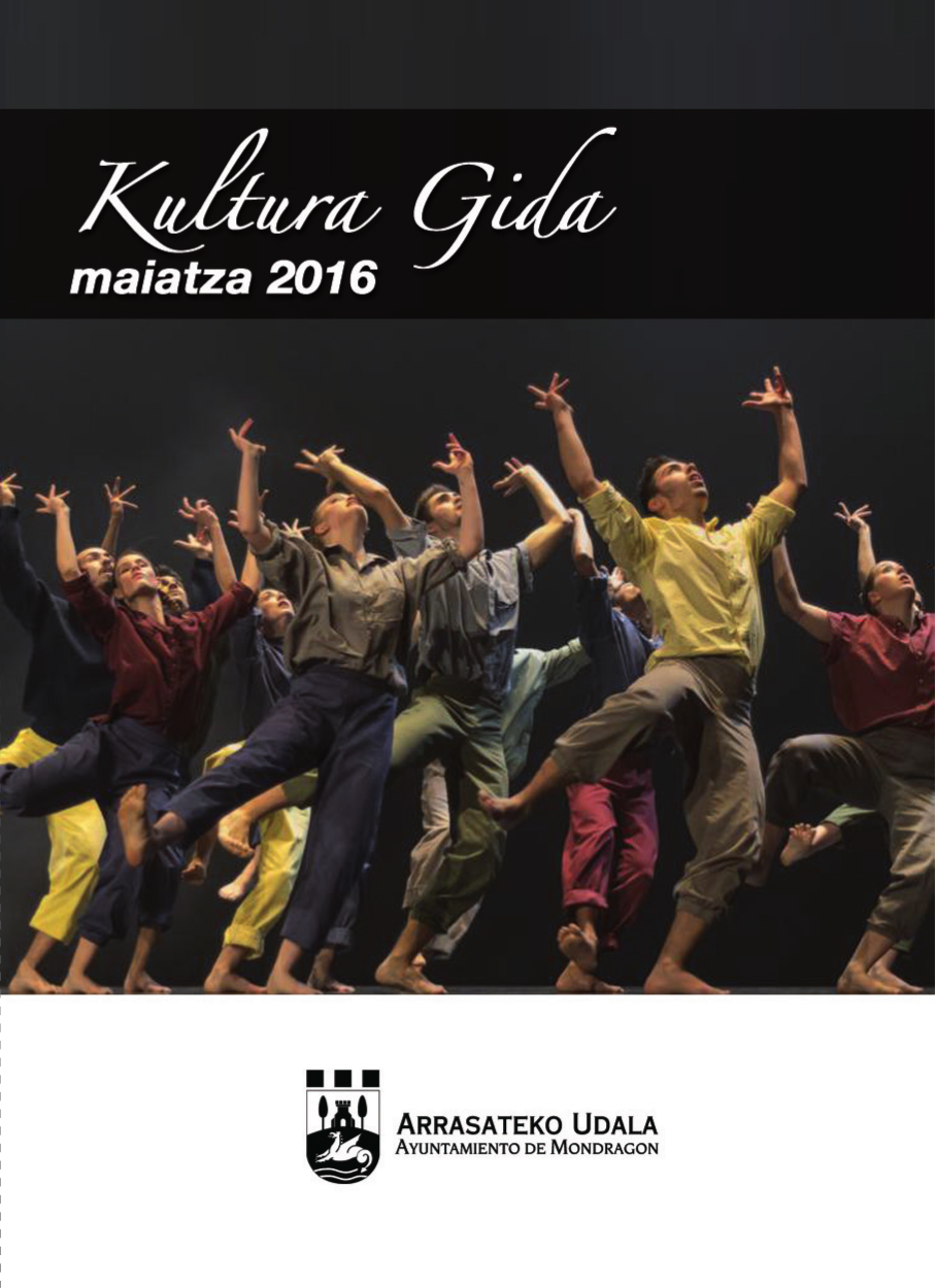 2016 Maiatzeko Kultura Gida azala