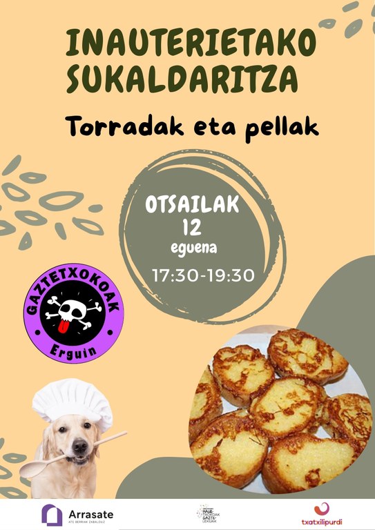 erguin sukaldaritza inauteri