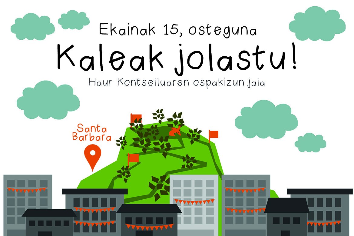 Ekainaren 15ean "Kaleak Jolastu!"