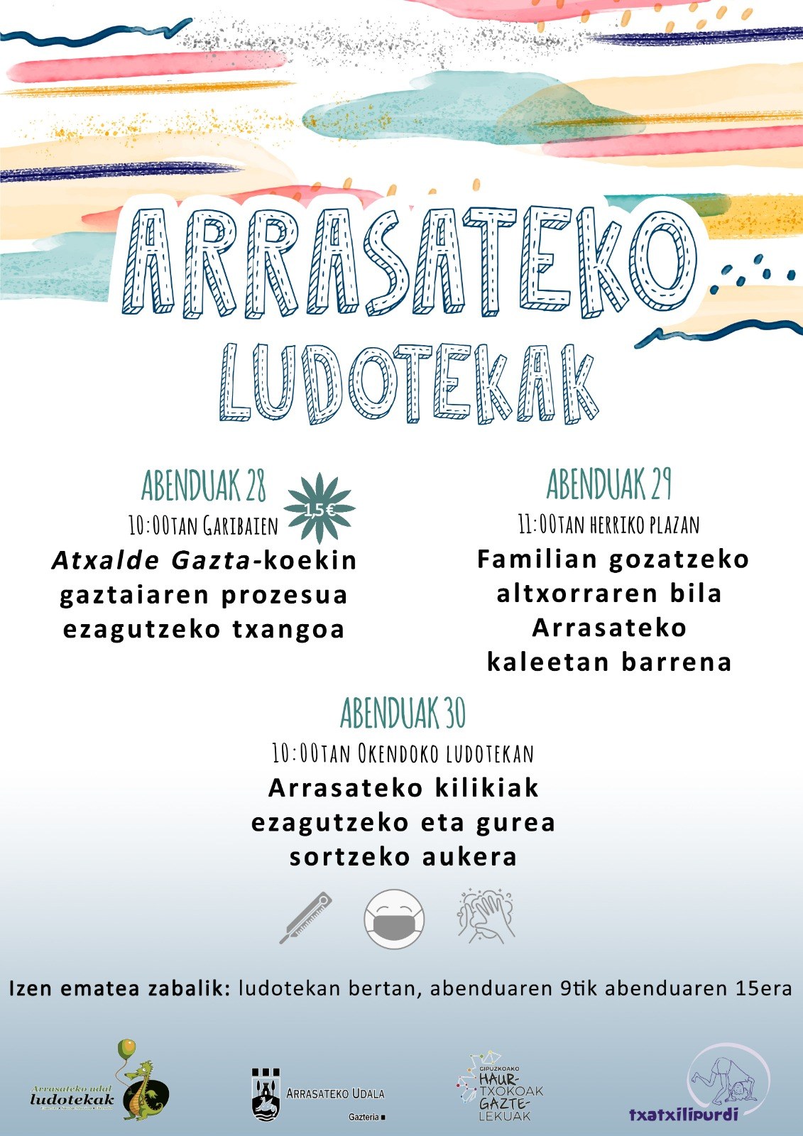 AURTEN ERE NEGUKO EKINTZA BEREZIEKIN GATOZ!