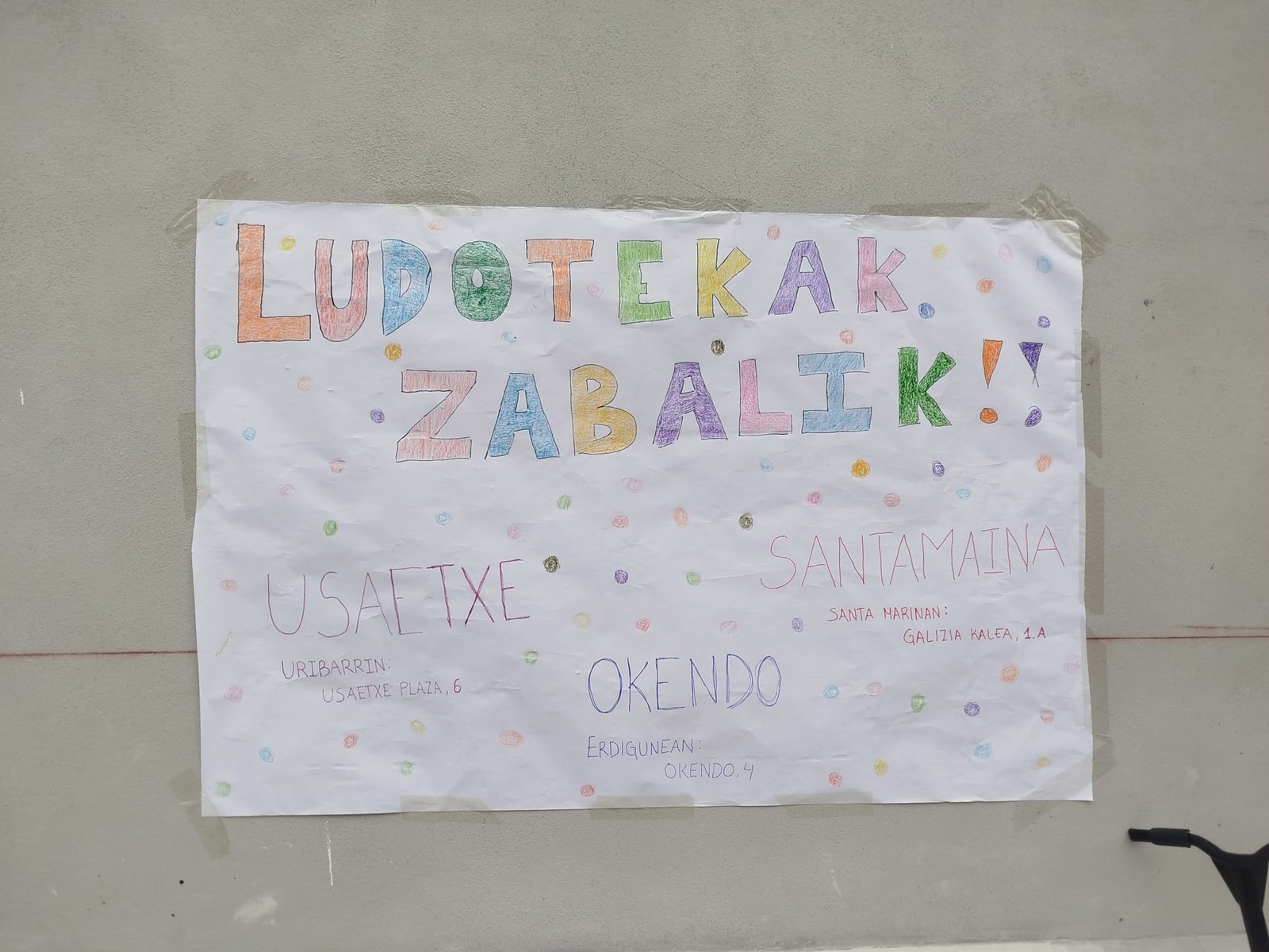 LUDOTEKAK HERRIAN ZEHAR