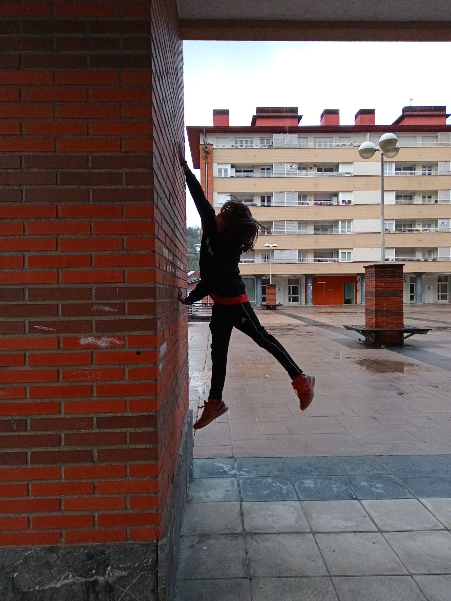 Parkour eta sukaldaritza usaetxen!