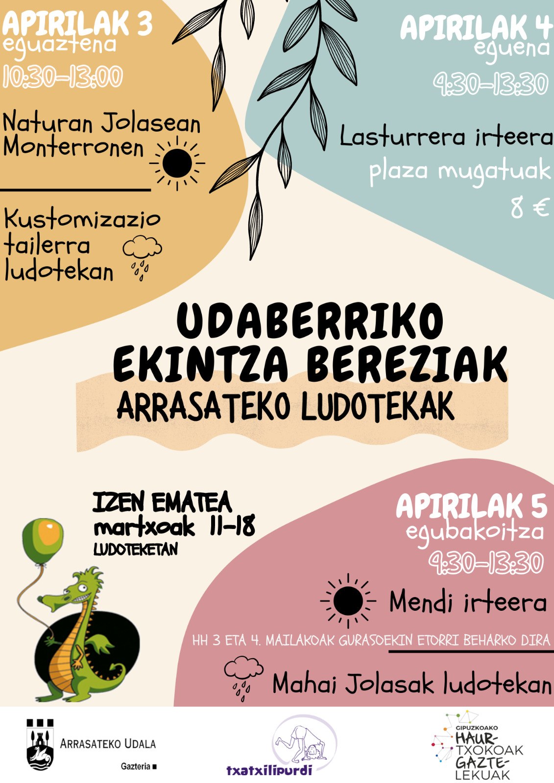 UDABERRIKO EKINTZA BEREZIAK!